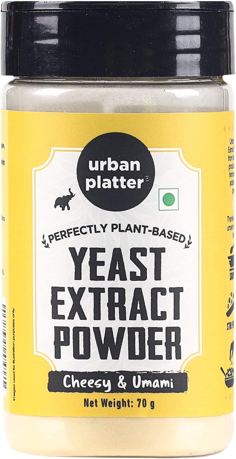 Urban Platter Yeast Extract Powder Shaker Jar, 70g - Cheesy & Umami Flavor - Image 2
